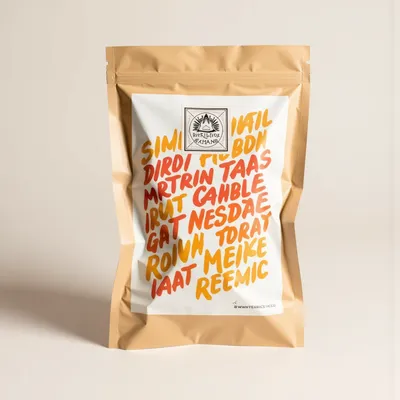 AI-Generated packaging for Plastic mailing bag