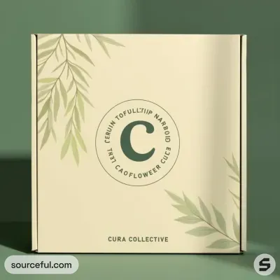 AI-Generated packaging for Mailer box in the Health and Wellness industry