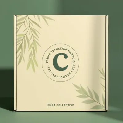 AI-Generated modern mailer box packaging