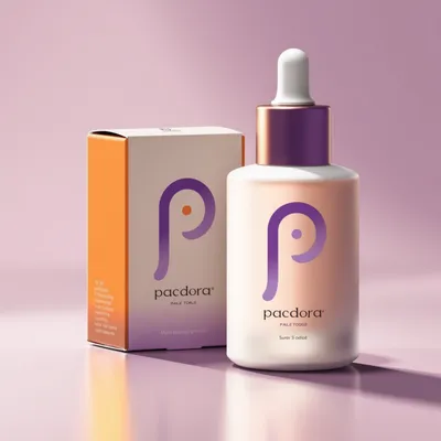 AI-Generated packaging for Dropper bottle