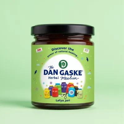 AI-Generated packaging for Food glass jar