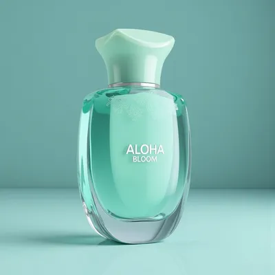 AI-Generated packaging for Perfume bottle