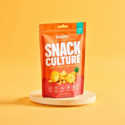 AI-Generated packaging for Food pouch