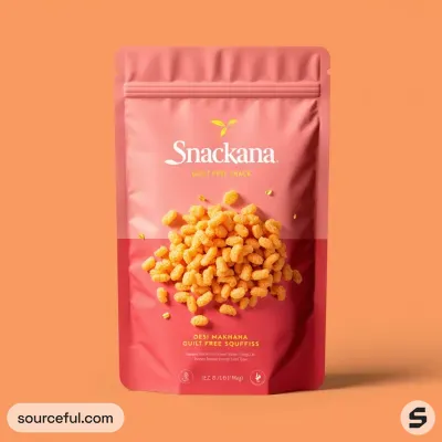AI-Generated packaging for Food pouch