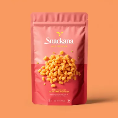 AI-Generated packaging for Food pouch