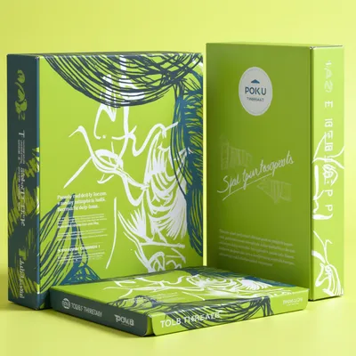 AI-Generated packaging for Mailer box