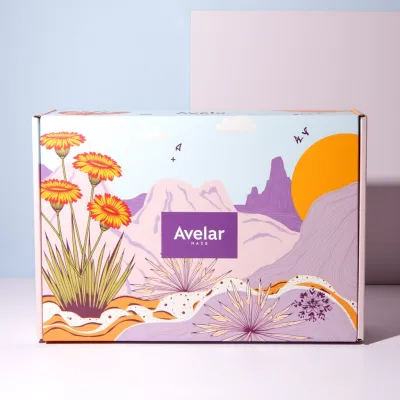 AI-Generated packaging for Mailer box