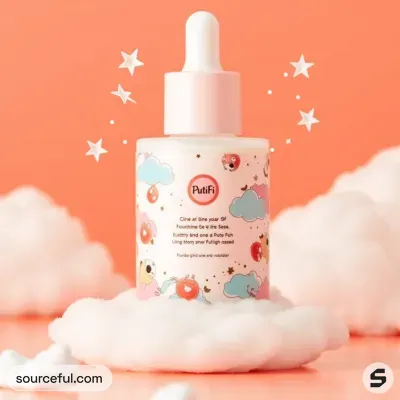 AI-Generated packaging for Dropper bottle in the Beauty and Personal Care industry