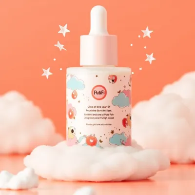 AI-Generated packaging for Dropper bottle in the Beauty and Personal Care industry
