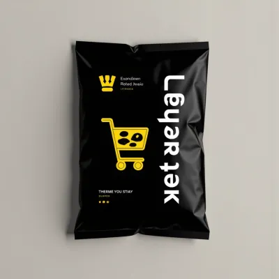 AI-Generated packaging for Plastic mailing bag in the Apparel industry