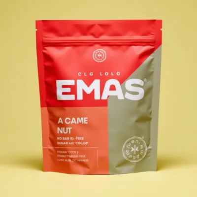 AI-Generated Food pouch packaging for Food and Snacks