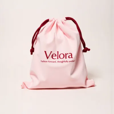 AI-Generated packaging for Drawstring bag