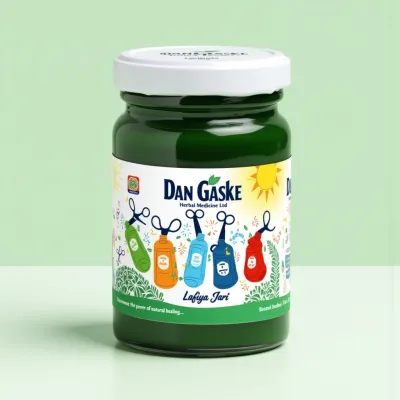 AI-Generated packaging for Food glass jar