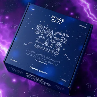 AI-Generated packaging for Mailer box