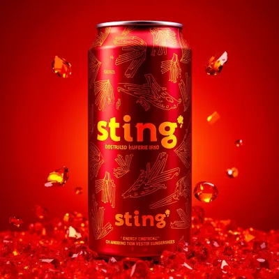 AI-Generated packaging for Drinks can in the Beverages industry