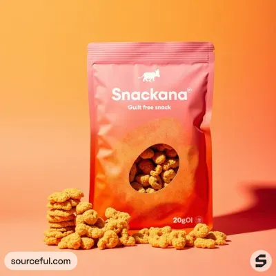 AI-Generated packaging for Food pouch