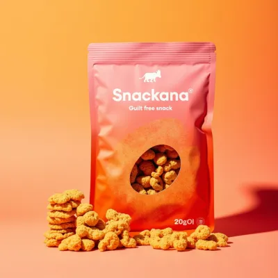 AI-Generated packaging for Food pouch