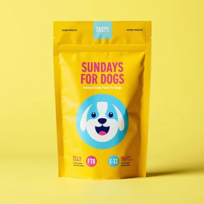 AI-Generated packaging for Food pouch