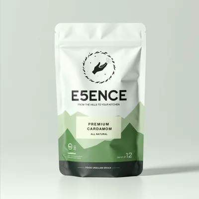 AI-Generated Food pouch packaging for Food and Snacks