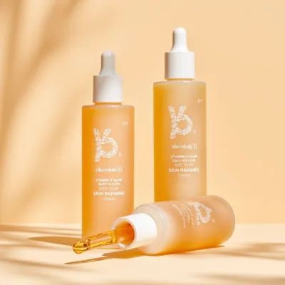 AI-Generated Dropper bottle packaging for Beauty and Personal Care