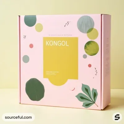 AI-Generated packaging for Mailer box in the Beauty and Personal Care industry