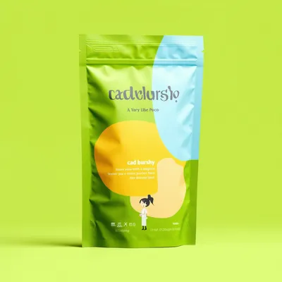 AI-Generated packaging for Food pouch