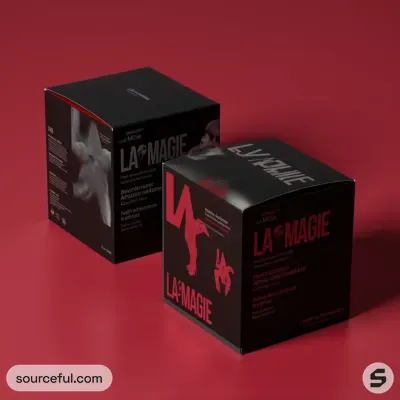 AI-Generated packaging for Carton box in the Haircare Products industry