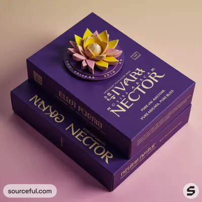 AI-Generated packaging for Carton box in the Fragrances industry