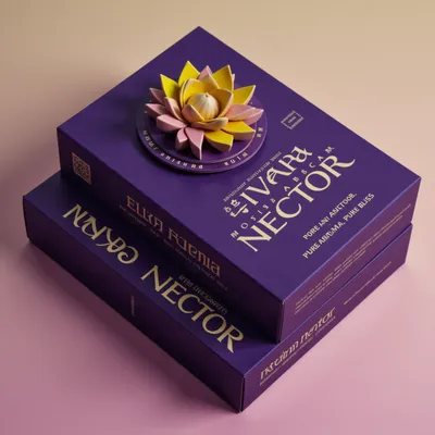 AI-Generated packaging for Carton box in the Fragrances industry