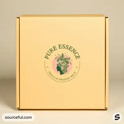 AI-Generated packaging for Mailer box in the Fashion and Accessories industry