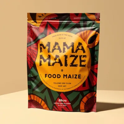 AI-Generated packaging for Food pouch