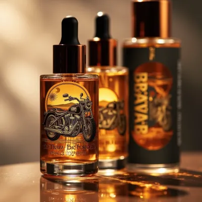 AI-Generated Dropper bottle packaging for Beauty and Personal Care