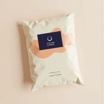 AI-Generated packaging for Plastic mailing bag