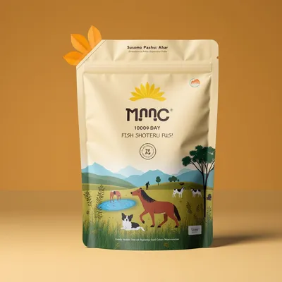 AI-Generated packaging for Food pouch