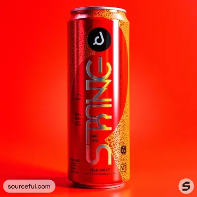 AI-Generated packaging for Drinks can in the Beverages industry