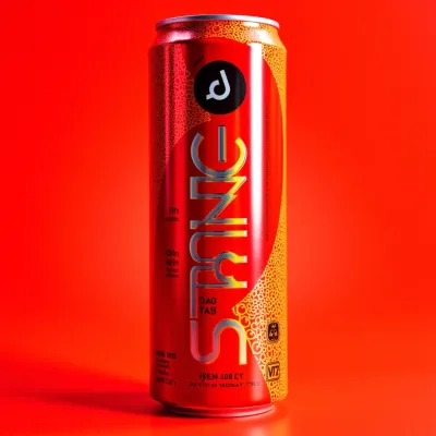 AI-Generated packaging for Drinks can in the Beverages industry