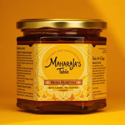 AI-Generated packaging for Food glass jar