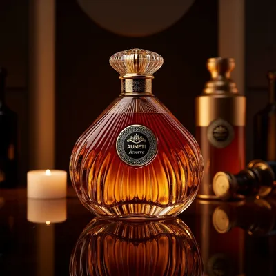 AI-Generated packaging for Perfume bottle