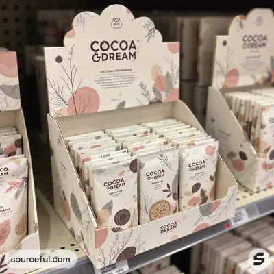 AI-Generated packaging for Shelf display box