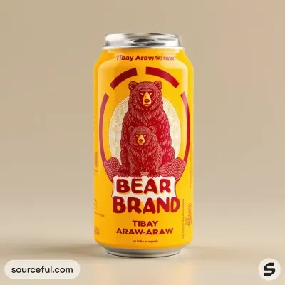 AI-Generated packaging for Drinks can in the Beverages industry