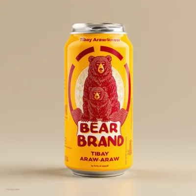 AI-Generated packaging for Drinks can in the Beverages industry