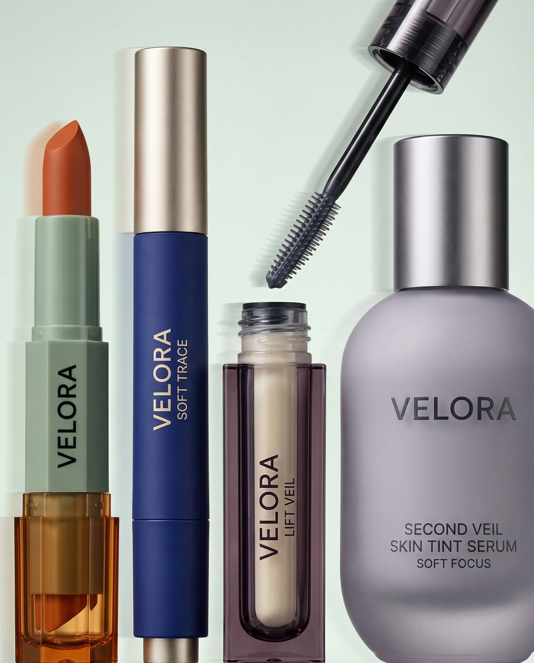 Pastel Makeup Lineup public scene for Makeup Product Photography Ideas