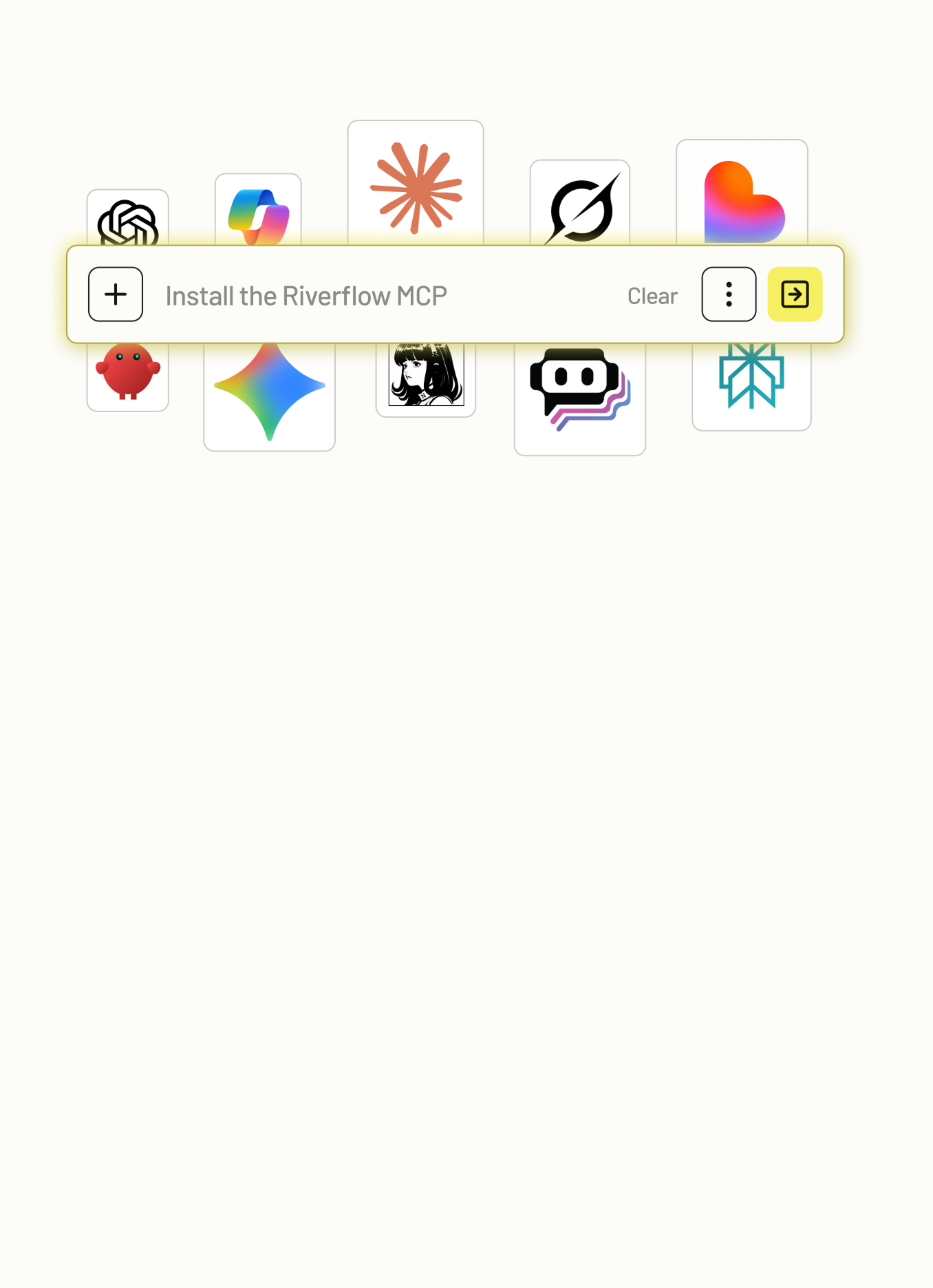 YOUR AI CHAT. RIVERFLOW’S CREATIVE POWER.