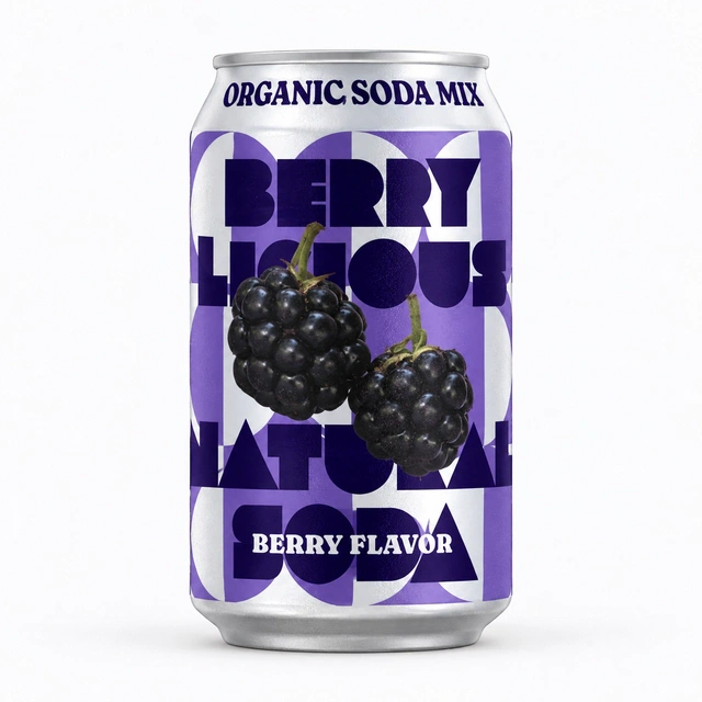 Mixed berry flavour product reference