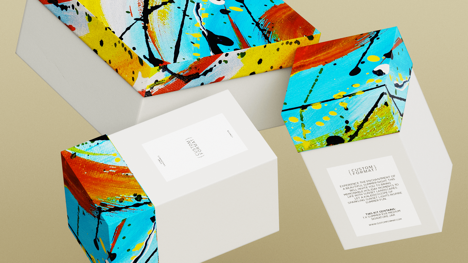Tray and lid rigid box
