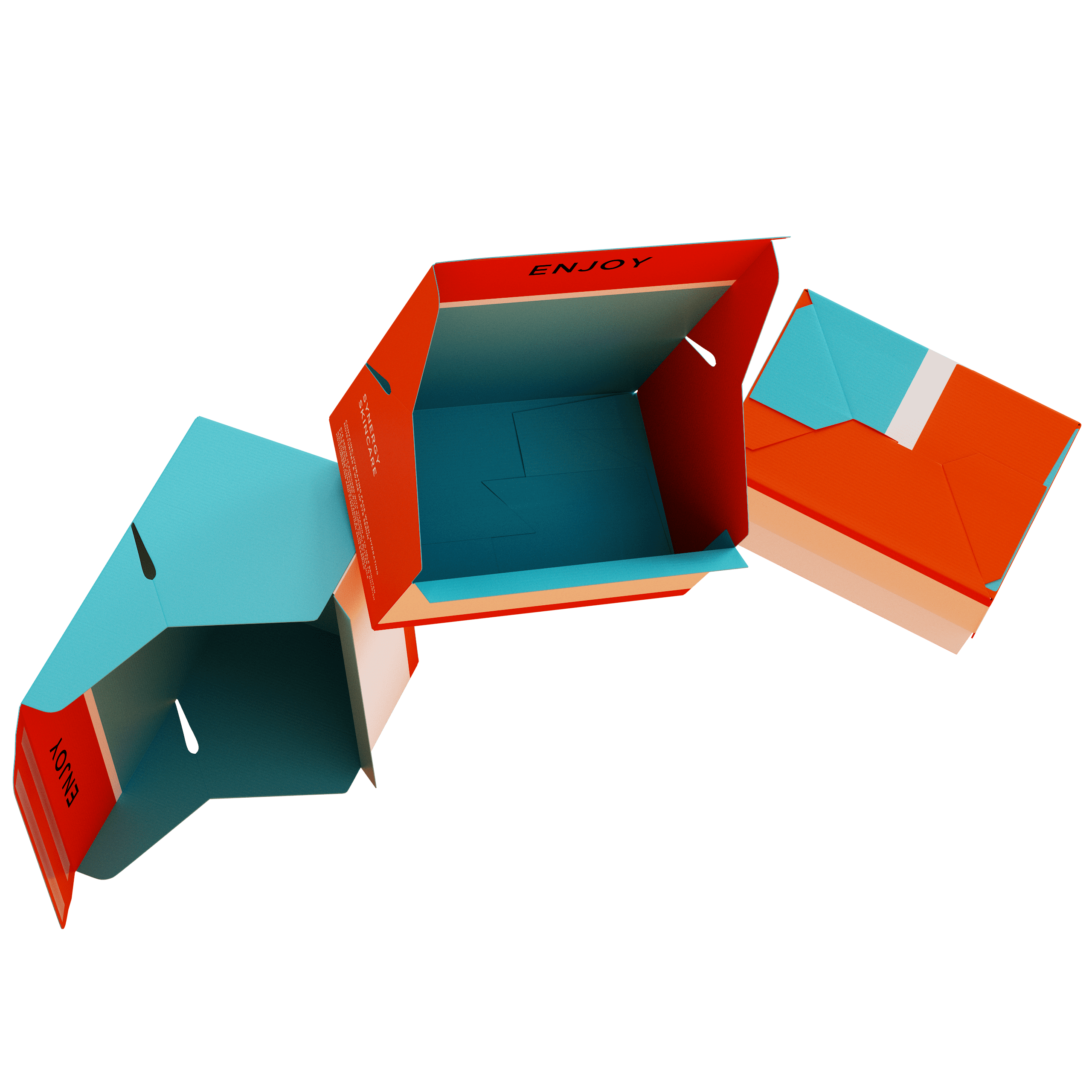 Sourceful crash lock boxes are partly made from kraft paper
