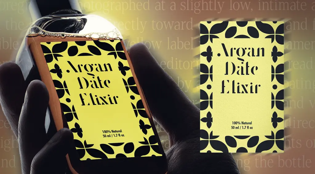 3D image of pouch packaging with flat 2d artwork extracted